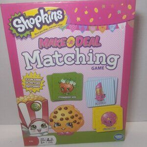 Shopkins Make a Deal Matching Game by Wonder Forge - 2015 Edition - Complete!